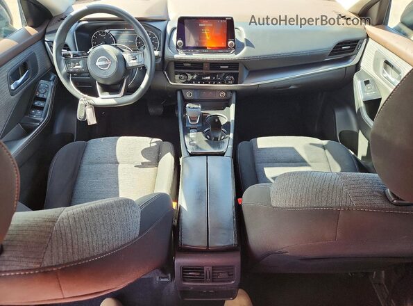 5N1BT3BA9PC852102 2023 NISSAN ROGUE Black Widok deski rozdzielczej