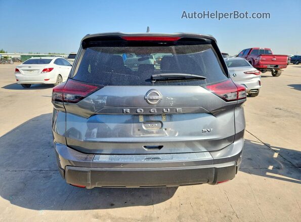 5N1BT3BA9RC707256 2024 NISSAN ROGUE Серый Вид сзади
