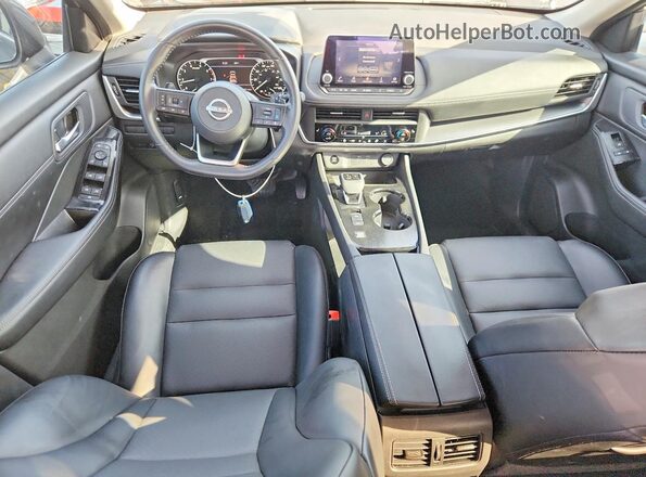 5N1BT3BA9RC707256 2024 NISSAN ROGUE Серый Вид панели приборов