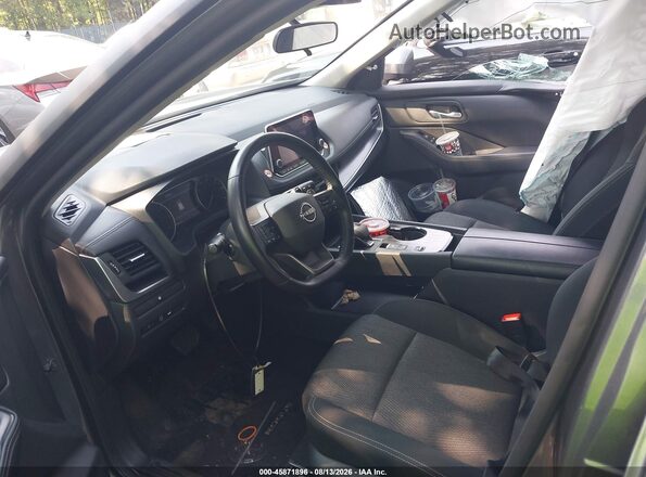 5N1BT3BA9SC807900 2025 NISSAN ROGUE Gray Vista interior delantera
