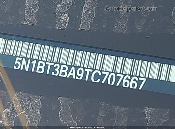 5N1BT3BA9TC707667 2026 NISSAN ROGUE Gray 