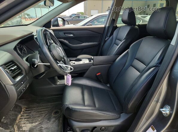 5N1BT3BAXPC844865 2023 NISSAN ROGUE Gray Front interior view