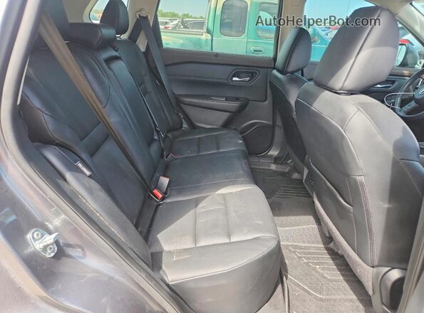 5N1BT3BAXPC844865 2023 NISSAN ROGUE Gray Rear seats view