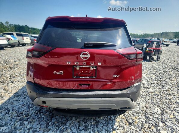 5N1BT3BAXPC870351 2023 NISSAN ROGUE Maroon Vista trasera