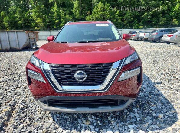 5N1BT3BAXPC870351 2023 NISSAN ROGUE Maroon Vista frontal