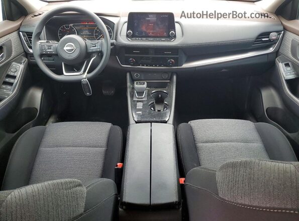 5N1BT3BAXPC905373 2023 NISSAN ROGUE White Dashboard view