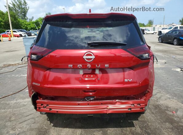 5N1BT3BAXPC913098 2023 NISSAN ROGUE Red Հետևի տեսք