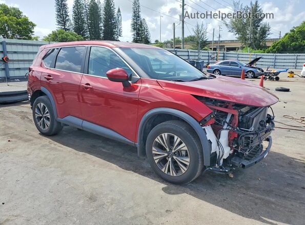 5N1BT3BAXPC913098 2023 NISSAN ROGUE Red Առջևի աջ