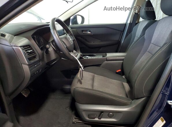 5N1BT3BAXSC802463 2025 NISSAN ROGUE Blue Вид салону спереду