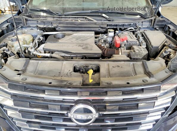 5N1BT3BAXSC802463 2025 NISSAN ROGUE Blue Вид підкапотного простору