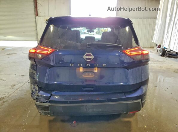 5N1BT3BAXSC802463 2025 NISSAN ROGUE Blue Вид ззаду