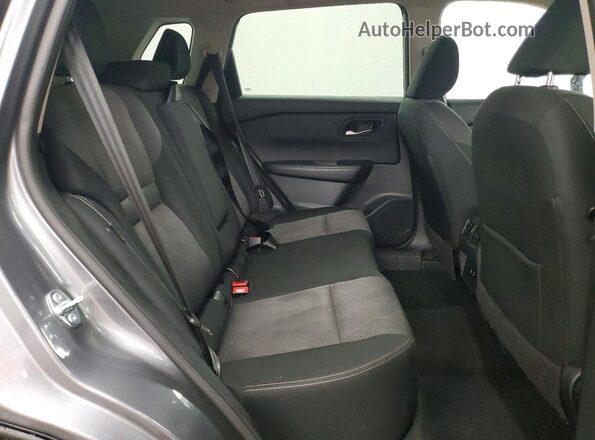 5N1BT3BAXSC803189 2025 NISSAN ROGUE Gray Widok wnętrza z tyłu