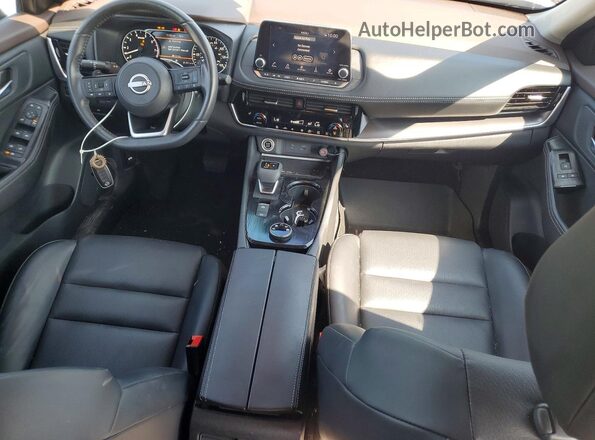 5N1BT3BB0PC755380 2023 NISSAN ROGUE White Widok deski rozdzielczej