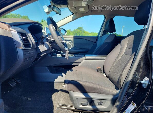 5N1BT3BB0PC832278 2023 NISSAN ROGUE Black Vista interior delantera