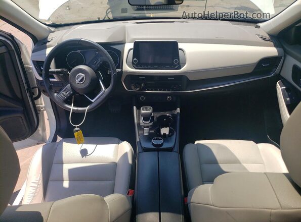 5N1BT3BB0PC849856 2023 NISSAN ROGUE White Widok deski rozdzielczej