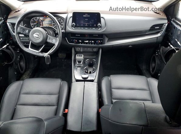 5N1BT3BB0PC877236 2023 NISSAN ROGUE Gray წინა პანელის ხედი
