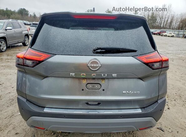5N1BT3BB0PC877236 2023 NISSAN ROGUE Gray უკანა ხედი