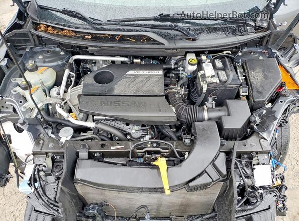 5N1BT3BB0PC877236 2023 NISSAN ROGUE Gray ძრავის განყოფილების ხედი