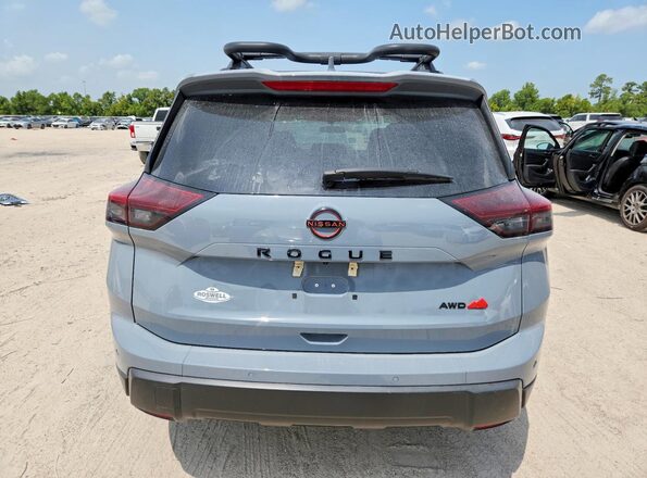 5N1BT3BB0SC768459 2025 NISSAN ROGUE Серый Вид сзади