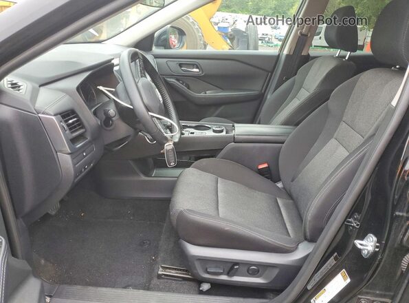 5N1BT3BB0SC785830 2025 NISSAN ROGUE Black Вид салону спереду