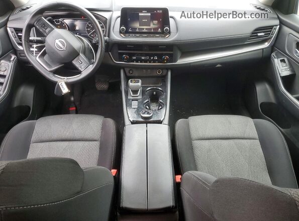 5N1BT3BB0SC785830 2025 NISSAN ROGUE Black Вид панелі приладів