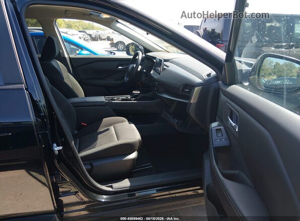 5N1BT3BB0SC806059 2025 NISSAN ROGUE Black წინა სალონის ხედი