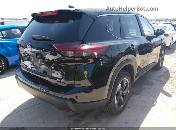 5N1BT3BB0SC806059 2025 NISSAN ROGUE Black უკანა მარჯვენა