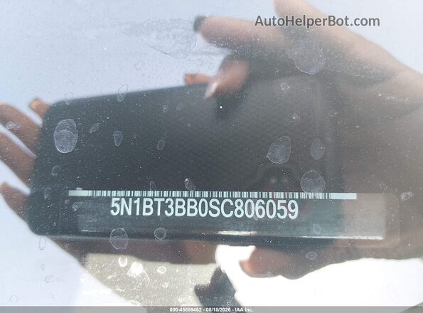 5N1BT3BB0SC806059 2025 NISSAN ROGUE Black ძრავის განყოფილების ხედი