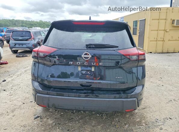 5N1BT3BB0SC814453 2025 NISSAN ROGUE Black უკანა ხედი