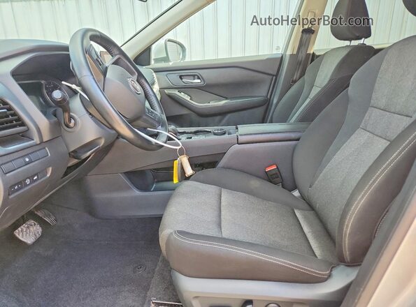 5N1BT3BB0SC820494 2025 NISSAN ROGUE Серебряный Вид салона спереди