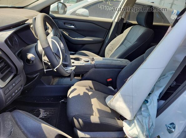 5N1BT3BB0TC792438 2026 NISSAN ROGUE White Widok wnętrza z przodu