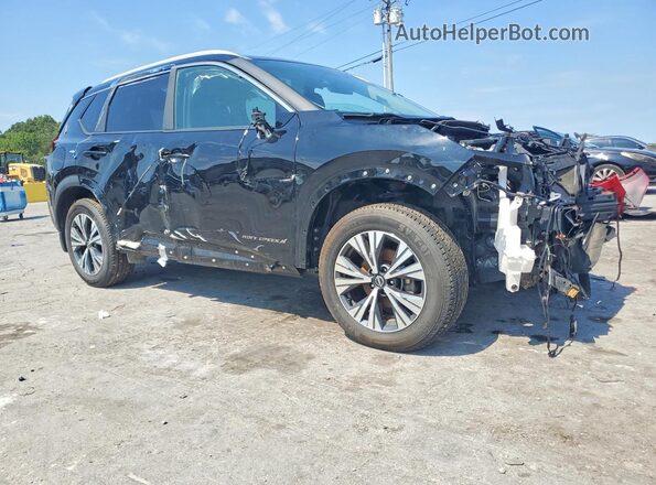 5N1BT3BB1PC872367 2023 NISSAN ROGUE Черный Передняя правая четверть