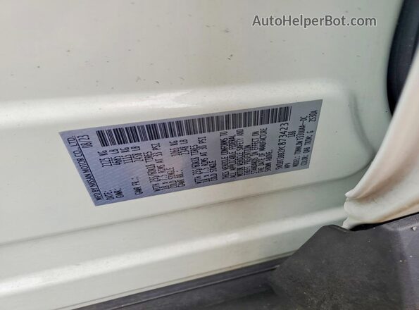 5N1BT3BB1PC873423 2023 NISSAN ROGUE White Widok komory silnika
