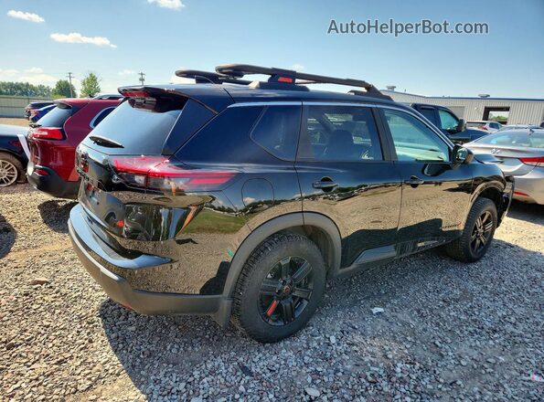 5N1BT3BB1SC853178 2025 NISSAN ROGUE Black Tył prawy