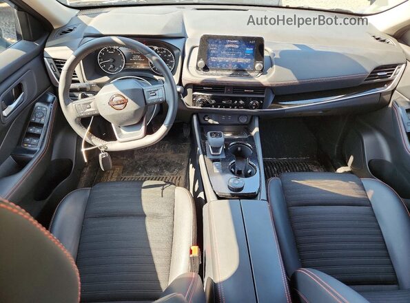 5N1BT3BB1SC853178 2025 NISSAN ROGUE Black Widok deski rozdzielczej
