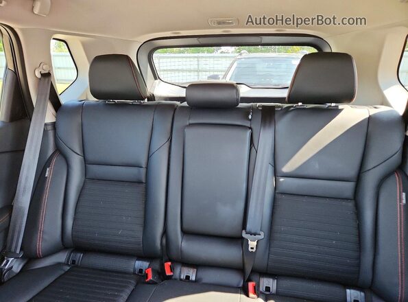 5N1BT3BB1SC853178 2025 NISSAN ROGUE Black Widok tylnych siedzeń