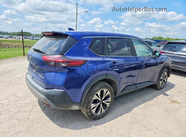 5N1BT3BB3PC794173 2023 NISSAN ROGUE Blue Rear right