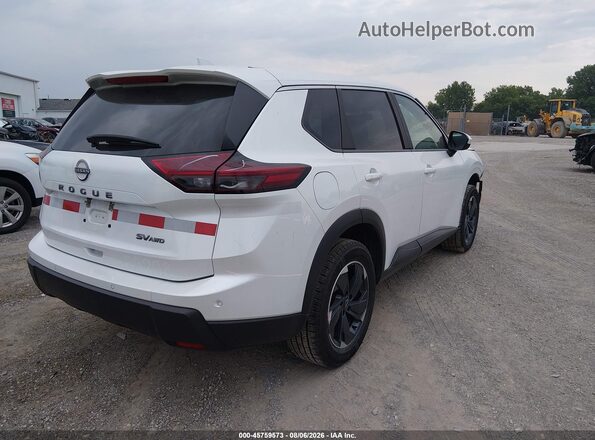 5N1BT3BB3RC702076 2024 NISSAN ROGUE Белый Задняя правая четверть