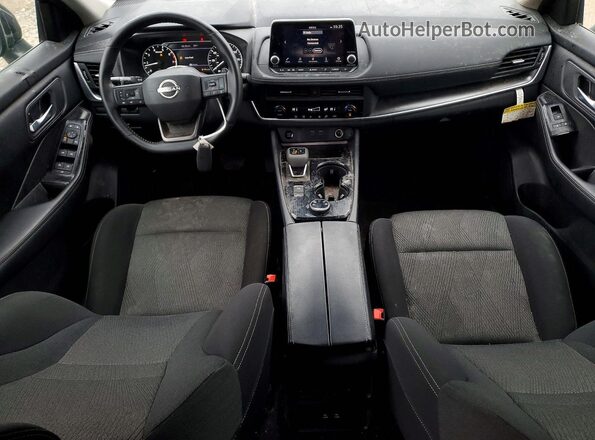 5N1BT3BB3SC783389 2025 NISSAN ROGUE Black Vista del salpicadero