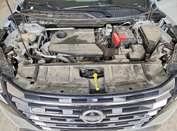 5N1BT3BB3SC802748 2025 NISSAN ROGUE Silver ძრავის განყოფილების ხედი