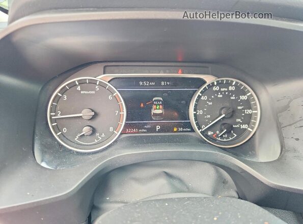 5N1BT3BB3SC841713 2025 NISSAN ROGUE Black ხელსაწყოთა პანელის ხედი