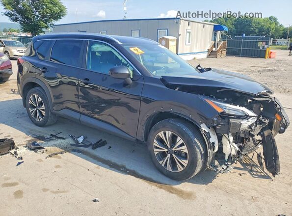 5N1BT3BB4PC779780 2023 NISSAN ROGUE Black Przód prawy