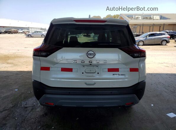 5N1BT3BB4PC826872 2023 NISSAN ROGUE White Вид ззаду