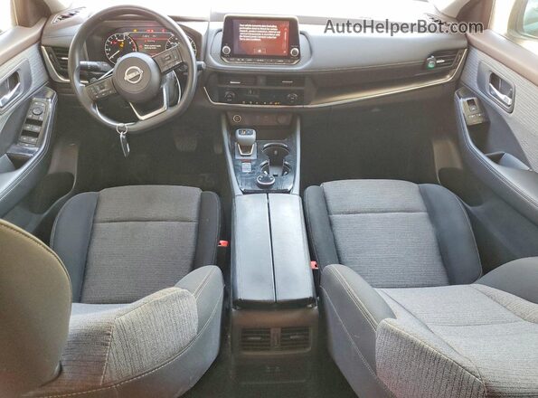 5N1BT3BB4PC826872 2023 NISSAN ROGUE White Вид панелі приладів