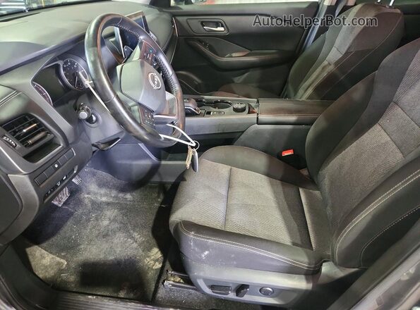 5N1BT3BB4SC772353 2025 NISSAN ROGUE Gray Widok wnętrza z przodu