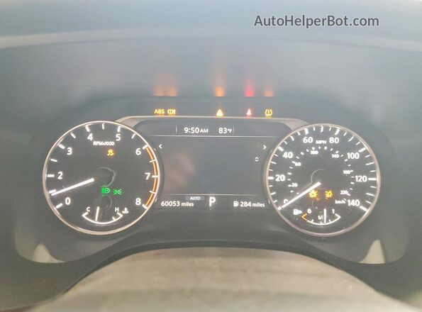 5N1BT3BB4SC812415 2025 NISSAN ROGUE Gray Вид щитка приладів