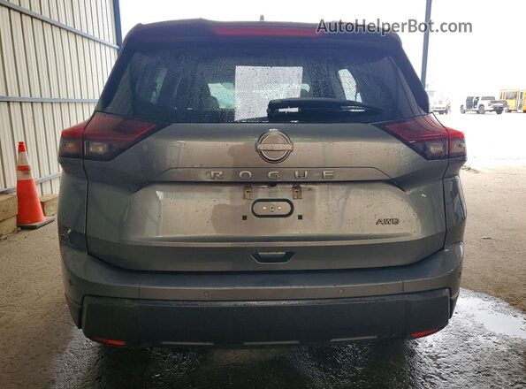 5N1BT3BB4SC812415 2025 NISSAN ROGUE Gray Вид ззаду