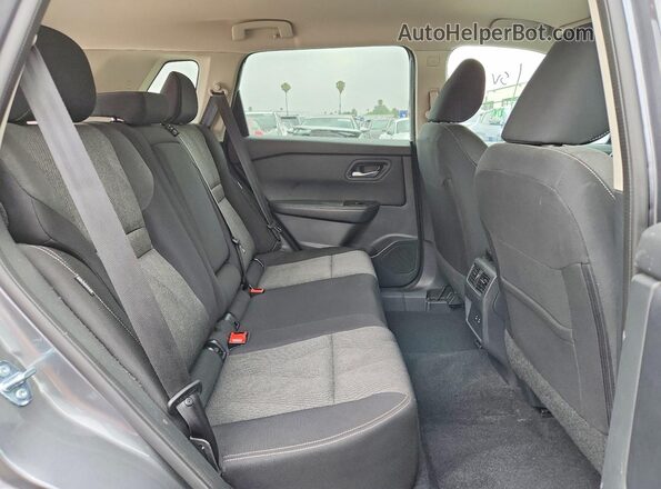 5N1BT3BB4SC813807 2025 NISSAN ROGUE Серый Вид задней части салона
