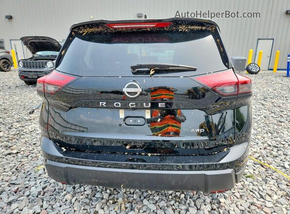 5N1BT3BB4SC814567 2025 NISSAN ROGUE Black Հետևի տեսք
