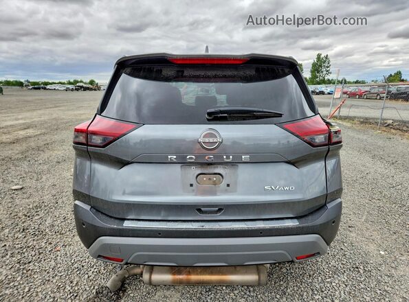 5N1BT3BB5PC680238 2023 NISSAN ROGUE Gray Вид ззаду